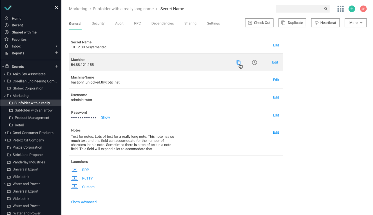 Thycotic interface comparecamp accounts reliable